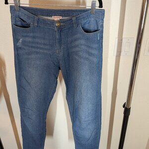 Juicy Couture Blue Slightly Distressed Jeans Womens Size 10